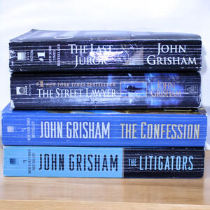 John Grisham Books Lot of 4 Paperback